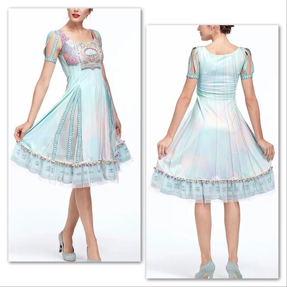 littlegypsie Dresses & Skirts - *TAKING DOWN* Iris Measures Up Rainbow Art Dress